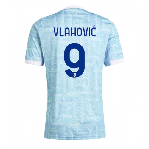 Billige Fotballdrakt Juventus Dusan Vlahovic #9 Replika Bortedrakt 2025-26 Kortermet Billige Fotballdrakt Juventus Dusan Vlahovic #9 Replika Bortedrakt 2025-26 Kortermet